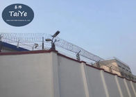 Penjara Concertina Kawat Galvanized Razor Tape Kualitas Tinggi