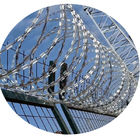 Galvanis Bto22 Razor Barbed Wire Untuk Wire Fencing