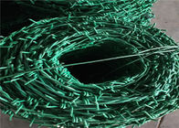 PVC Coated PE Coated Security Barbed Wire, Barbed Wire Wall Harga Per Roll