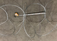 500mm Coil Diameter Concertina Razor Barbed Wire Berat Per Meter