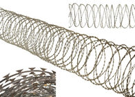 Keamanan Pita NATO Berduri Galvanis Razor Wire Concertina Tape