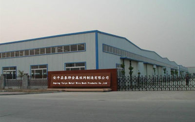 Cina Anping Taiye Metal Wire Mesh Products Co.,Ltd pabrik
