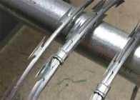 M87 Series Fastener Razor Wire Clip Untuk Concertina Razor Barbed Wire
