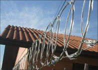 Anti Rust Flat Wrap Razor Wire Pagar Dengan Beeline Razor Barbed Wire